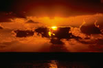 coucher du soleil